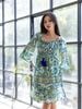 Đầm Boho Trễ Vai Kết Cườm Isla Bonita