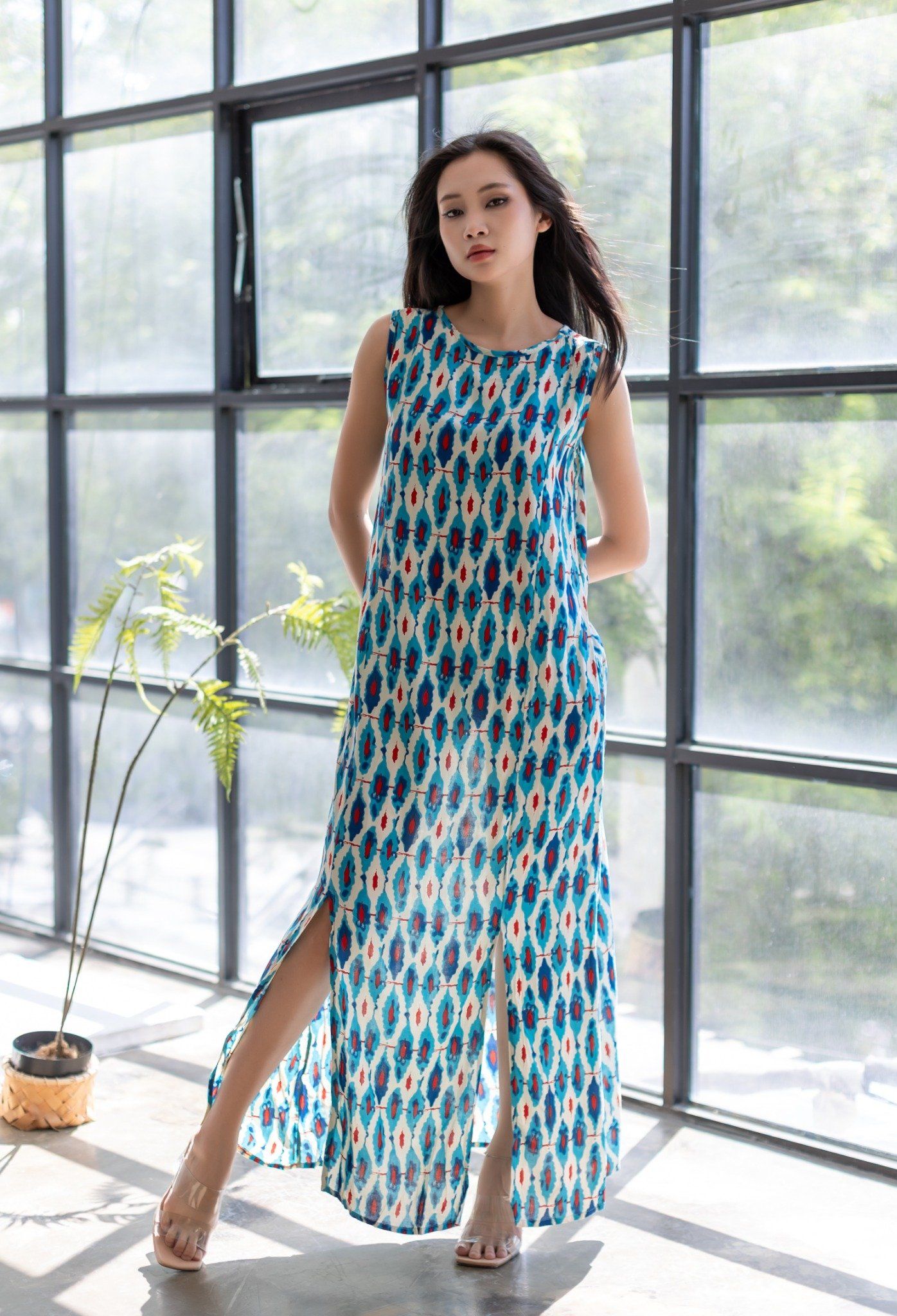Maxi Sát Nách Cotton Isla Bonita