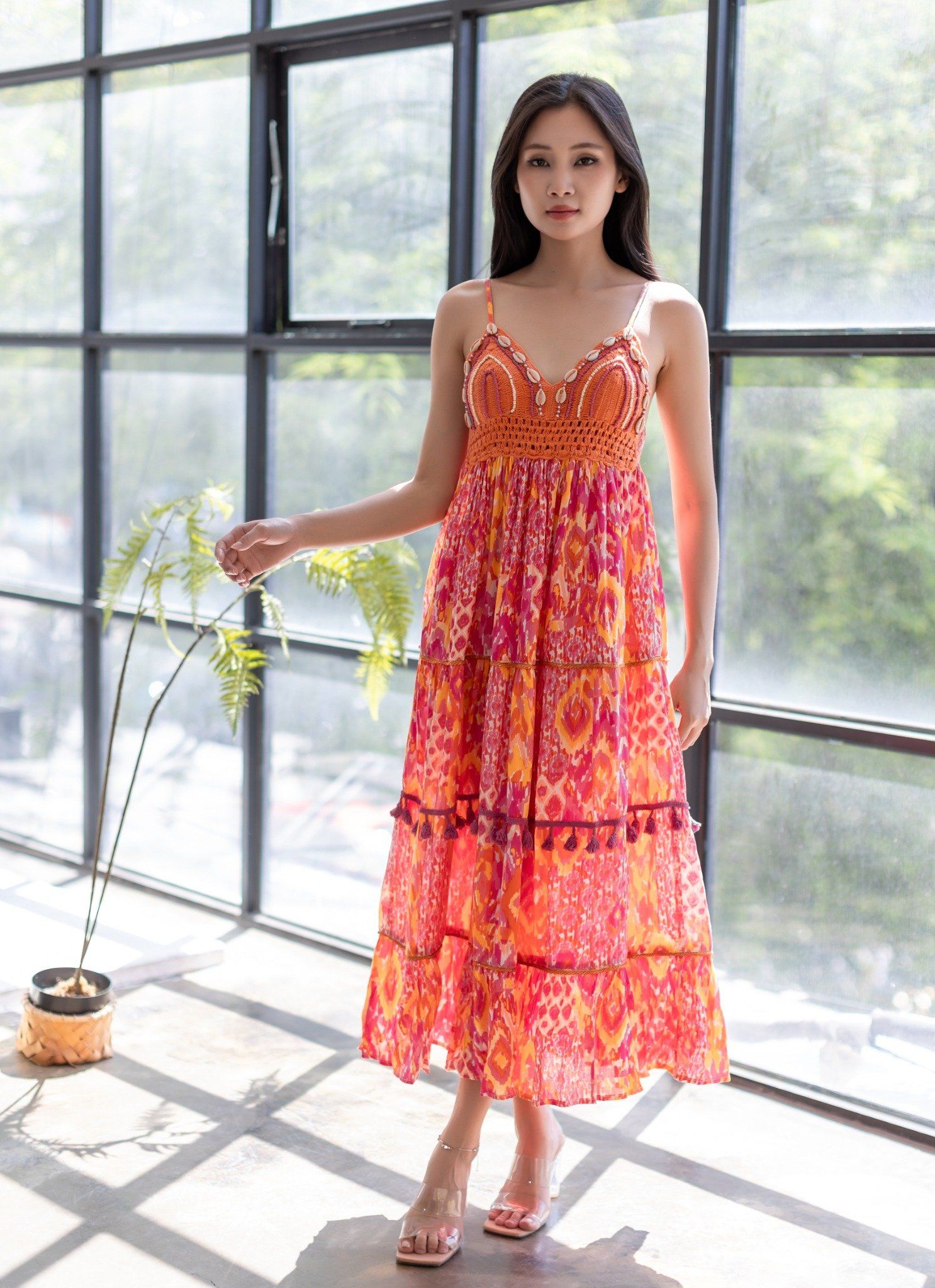Maxi Cao Cấp Cotton Isla Bonita