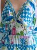 Maxi Kết Cườm Hở Vai Cotton Isla Bonita