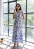 Maxi Hoa Phối Ren Cotton Isla Bonita