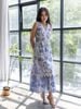 Maxi Hoa Phối Ren Cotton Isla Bonita