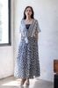 Maxi Thêu  Kết Hạt Cotton Isla Bonita