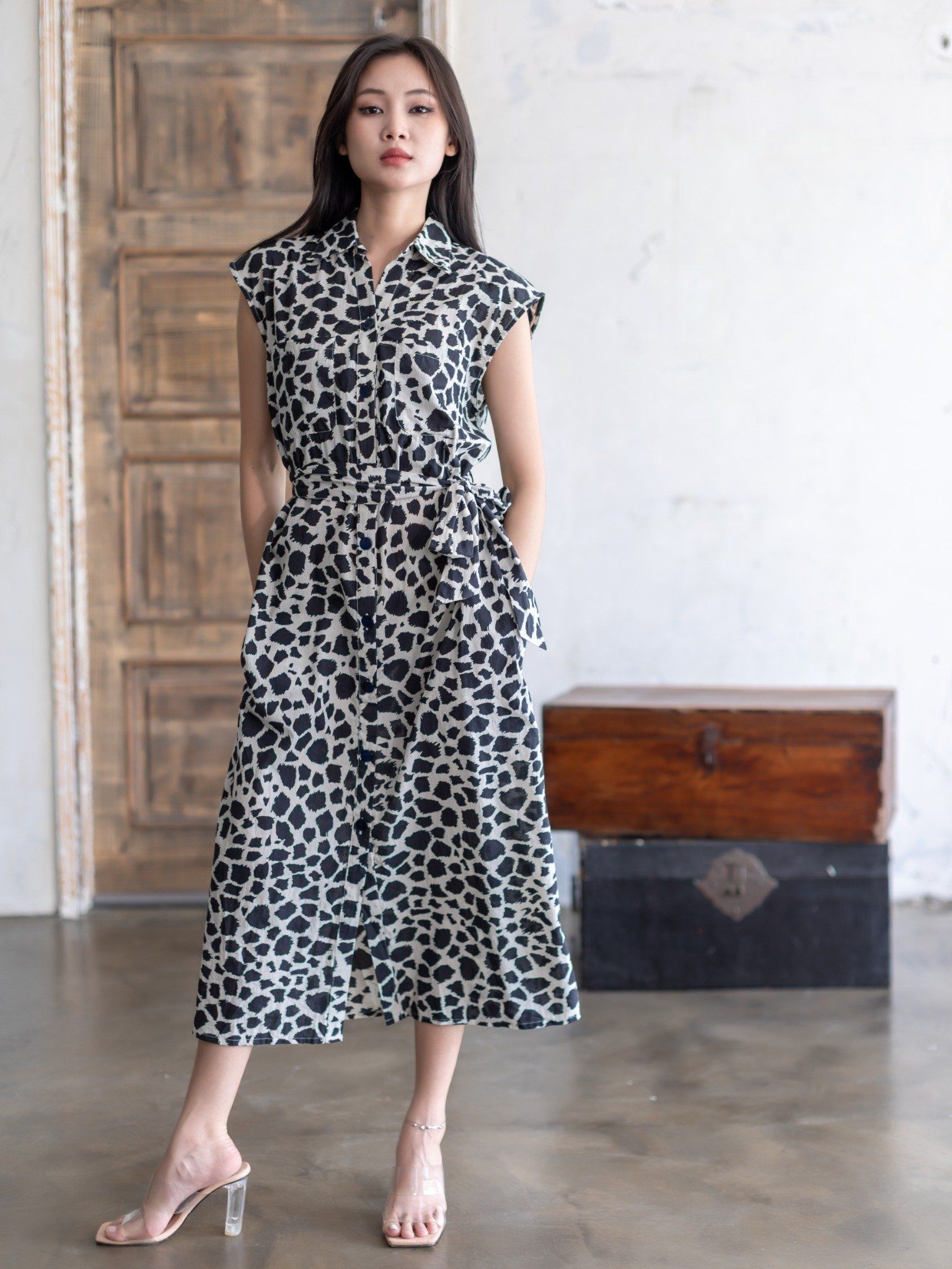 Maxi Sơmi Kết  Hạt Lấp Lánh Cotton  Isla Bonita