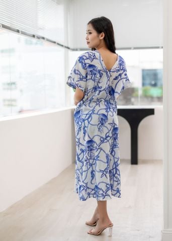  Maxi Kimno Kết Hạt Cotton Isla Bonita 
