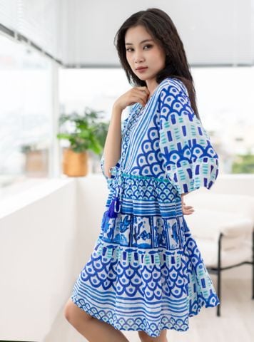  Đầm Boho Kết Hạt Lấp Lánh Isla Bonita 