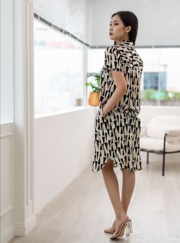  Đầm Sơmi Tay Ngắn Cotton Isla Bonita 