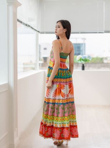  Maxi Kết Cườm Cotton Cao cấp Isla Bonita 