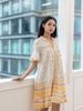 Đầm Cotton Vẽ Ánh Kim Isla Bonita