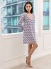 Đầm Xẻ Tà Thêu Cotton Isla Bonita