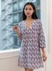 Đầm Xẻ Tà Thêu Cotton Isla Bonita