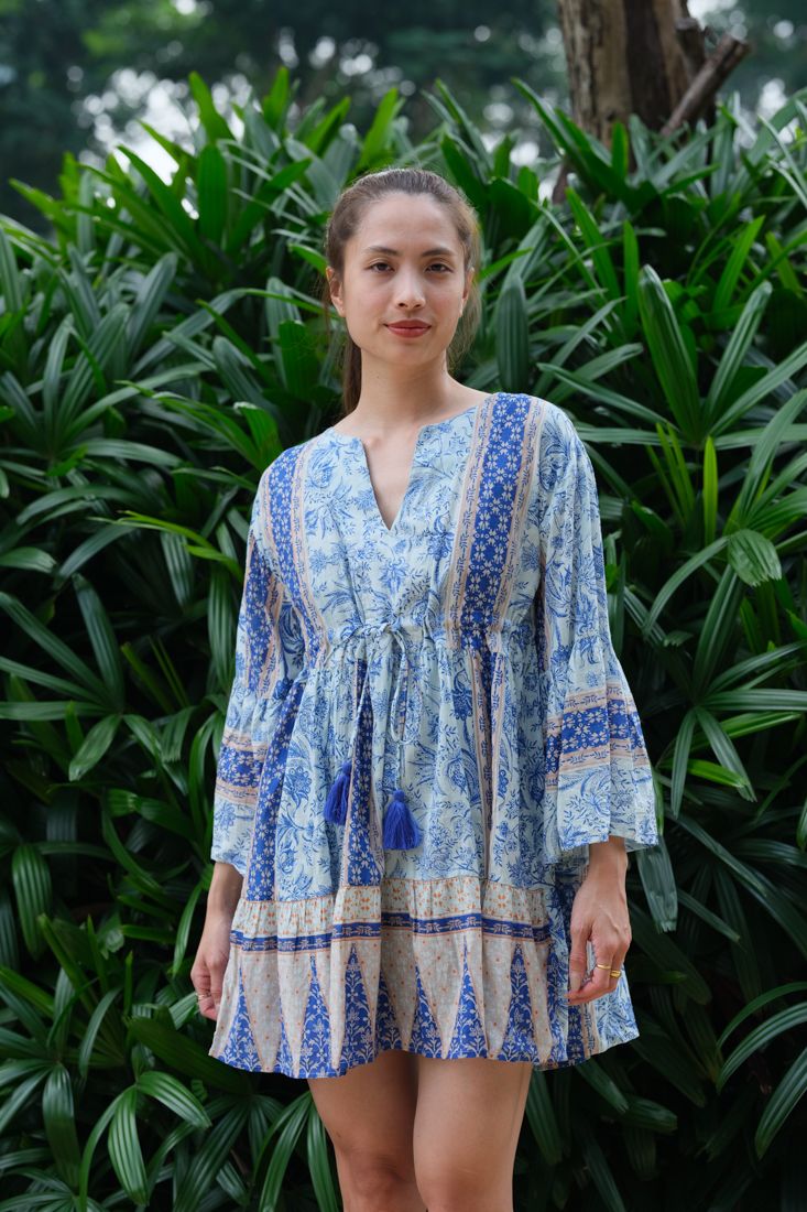 Đầm Hoa Cotton Isla Bonita