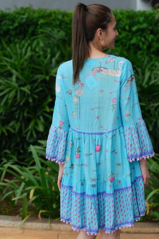  Đầm Boho Cotton Isla Bonita 