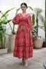 Maxi Cánh Dơi Đỏ Cotton Isla Bonita