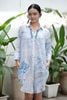 Đầm Sơ Mi Kết Hạt Cotton Isla Bonita