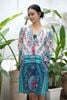 Đầm Xẻ Tà Kết Cườm Cotton Isla Bonita