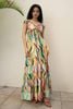 Maxi Cổ V Dạ Quang Luna Llena
