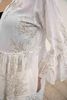 Đầm Trắng Ibiza Kết Hạt Ánh Kim Cotton Isla Bonita