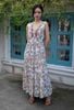 Maxi Hoa Kết Cườm Cotton Isla Bonita