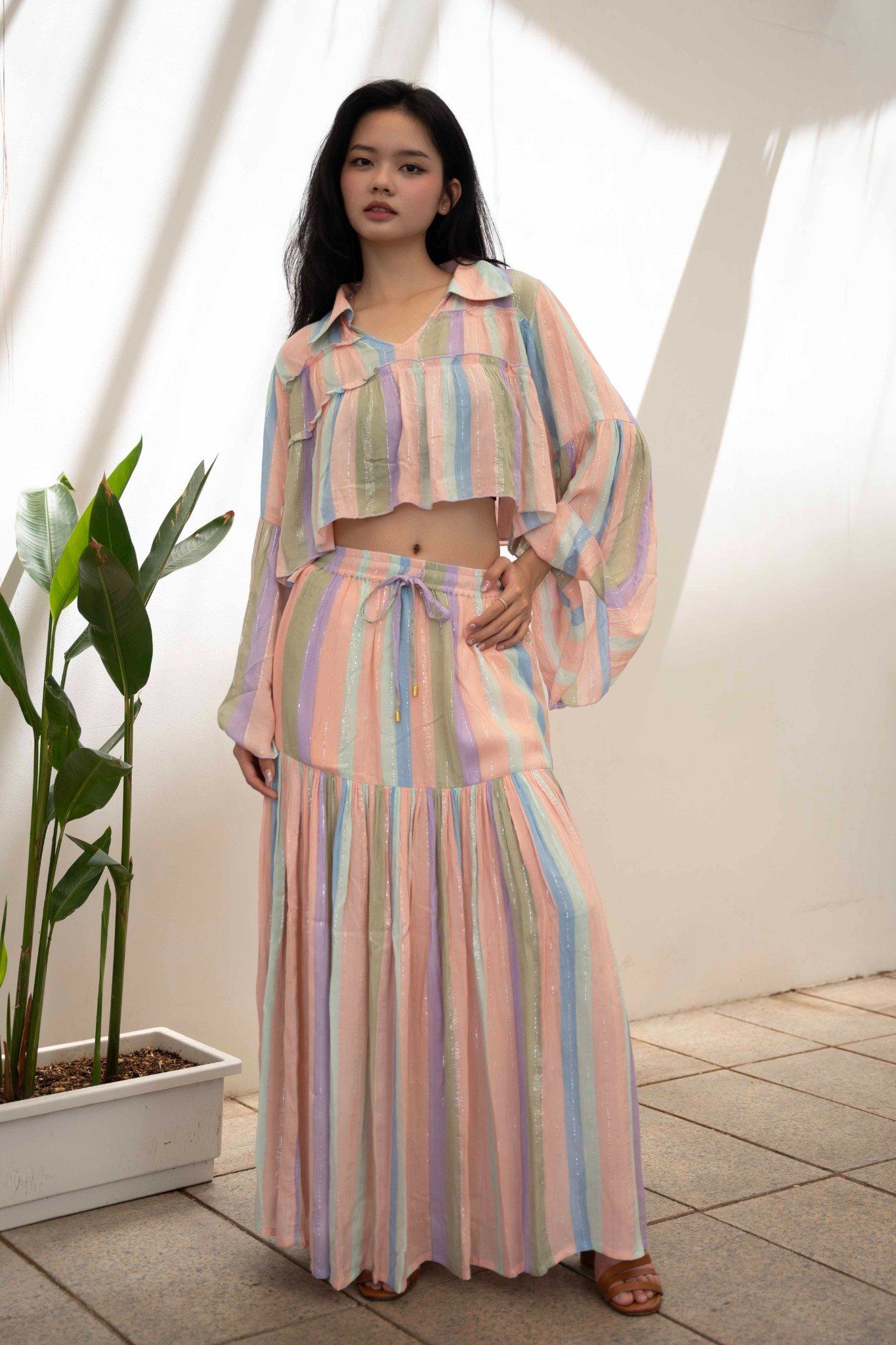 Áo Boho Cotton Cao Cấp Luna Llena