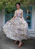 Maxi Hoa Kết Cườm Cotton Isla Bonita
