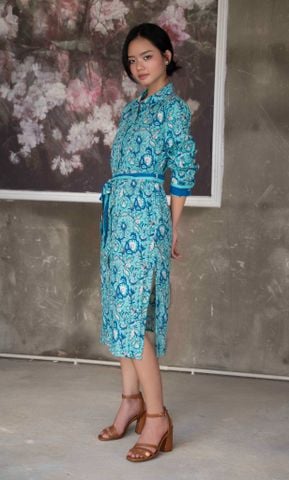  Đầm Sơ Mi Cotton Isla Bonita 