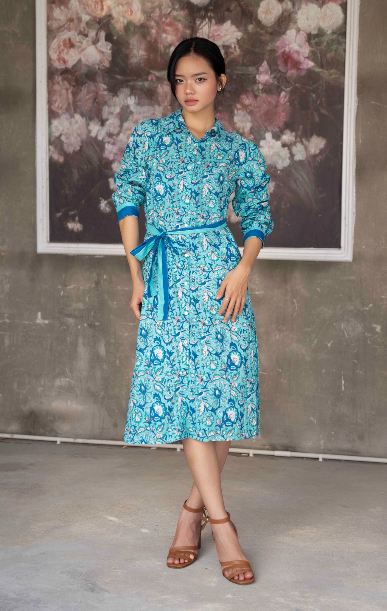 Đầm Sơ Mi Cotton Isla Bonita