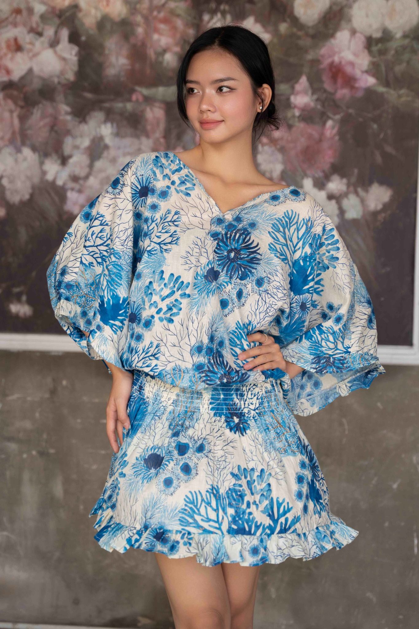 Đầm Hoa Cotton Isla Bonita