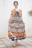 Maxi Boho Kết Cườm Cotton Isla Bonita