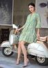 Đầm Boho Hoa Cotton Isla Bonita