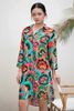 Đầm Sơ Mi Hoa Cotton Cao Cấp Luna Llena