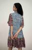 Đầm Cổ V Tay Loe Cotton Luna Llena