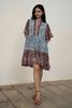 Đầm Cổ V Tay Loe Cotton Luna Llena