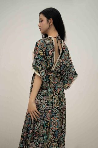  Đầm Maxi Cánh Dơi Luna Llena 