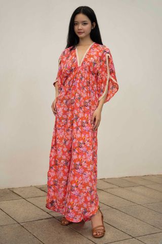  Đầm Maxi Cánh Dơi Luna Llena 