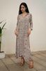 Đầm Maxi Sơ Mi Tay Dài Luna Llena