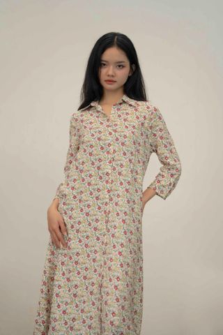  Maxi Sơ Mi Cotton Cao Cấp Luna Llena 
