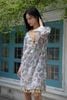 Đầm Boho Phối Ren Cotton Isla Bonita