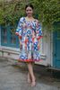 Đầm Boho Đính Cườm Cotton Isla Bonita