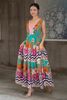 Maxi Phối Ren Ánh Bạc Cotton Isla Bonita