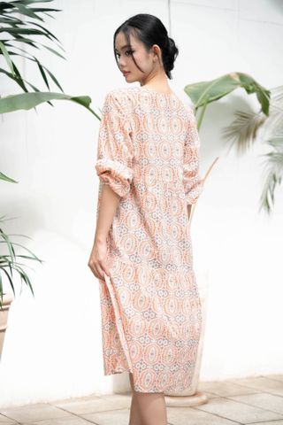  Đầm Midi Hoa Cotton Isla Bonita 