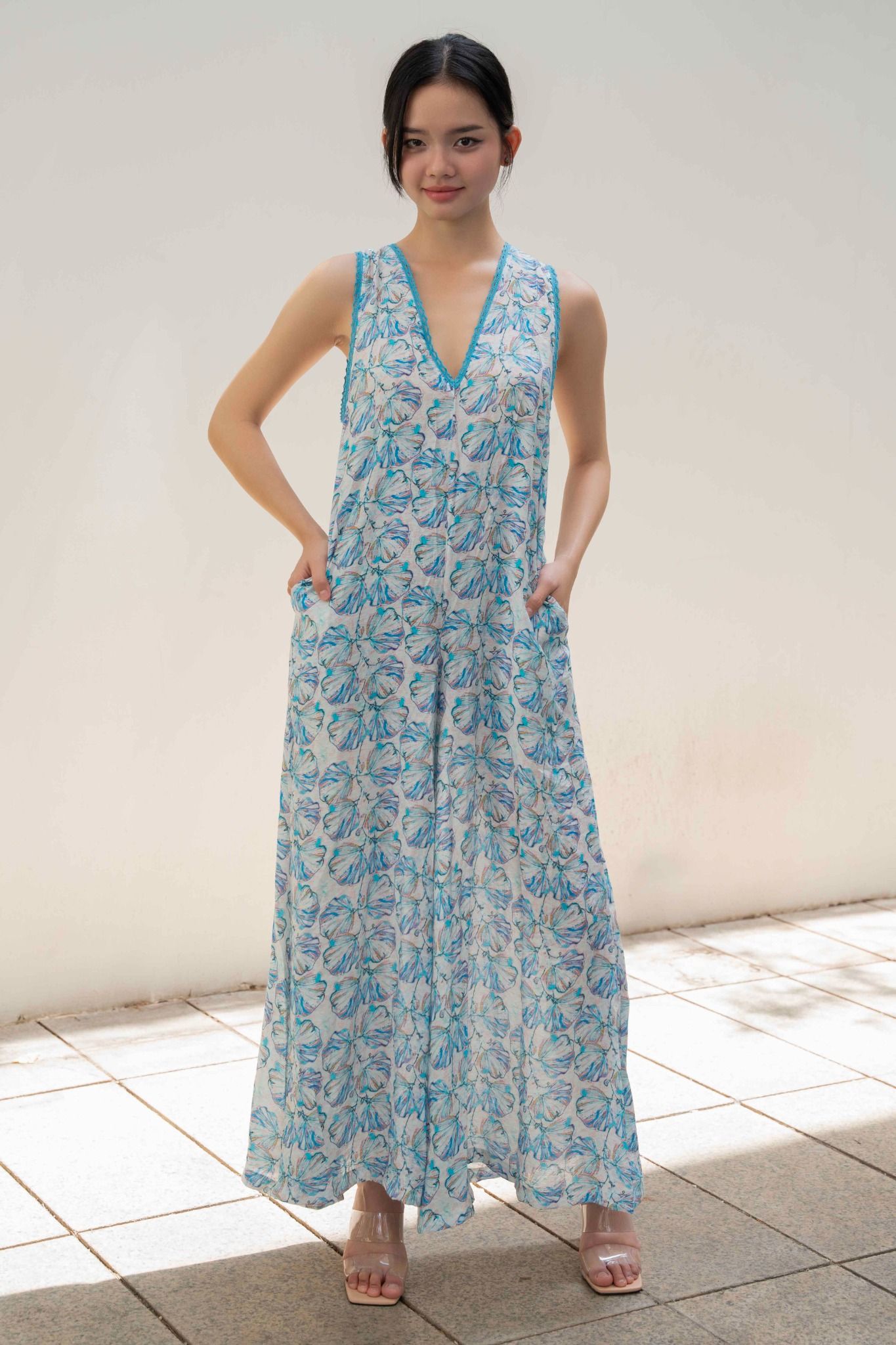 Jumpsuit Cotton Cao Cấp Luna Llena