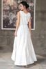 Maxi Cotton Trắng Cao Cấp Luna Llena