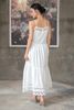 Maxi Trắng Cotton Ren Cao Cấp Luna Llena