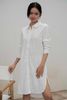 Đầm Sơ Mi Trắng Cotton Cao Cấp Luna Llena