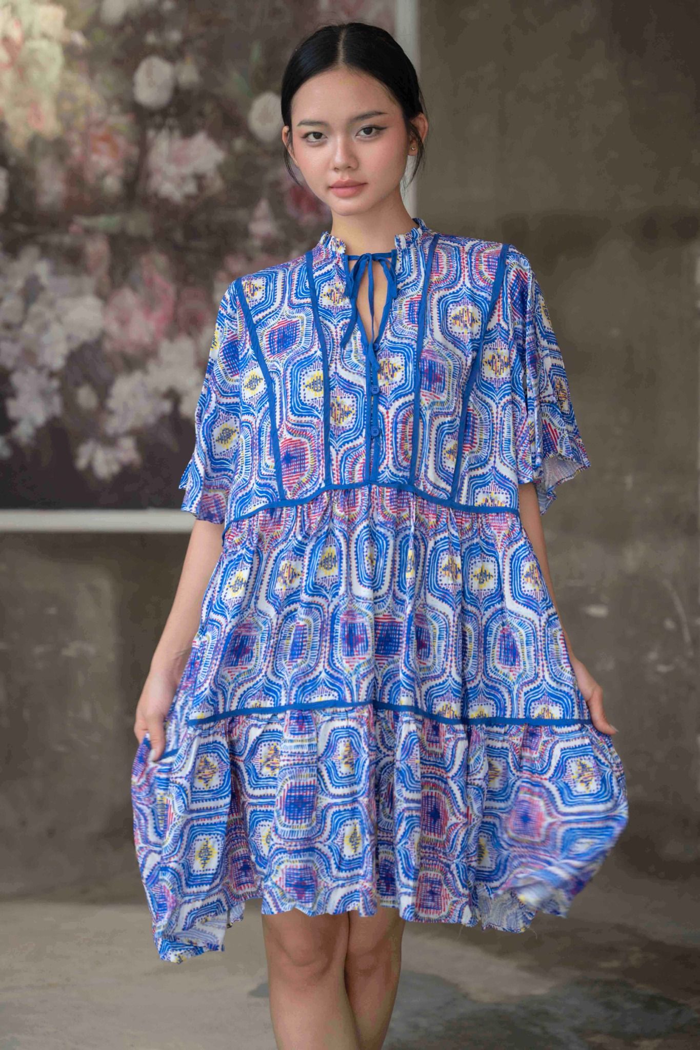 Đầm Suông Cotton Cao Cấp Luna Llena