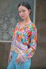 Áo Hoa Cotton Cao Cấp Luna Llena