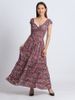 Đầm Maxi Cổ V Luna Llena
