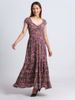 Đầm Maxi Cổ V Luna Llena