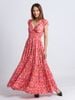 Đầm Maxi Cổ V Luna Llena